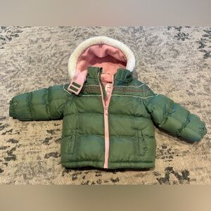 OshKosh B'gosh Pink Floral Fleece 24mo